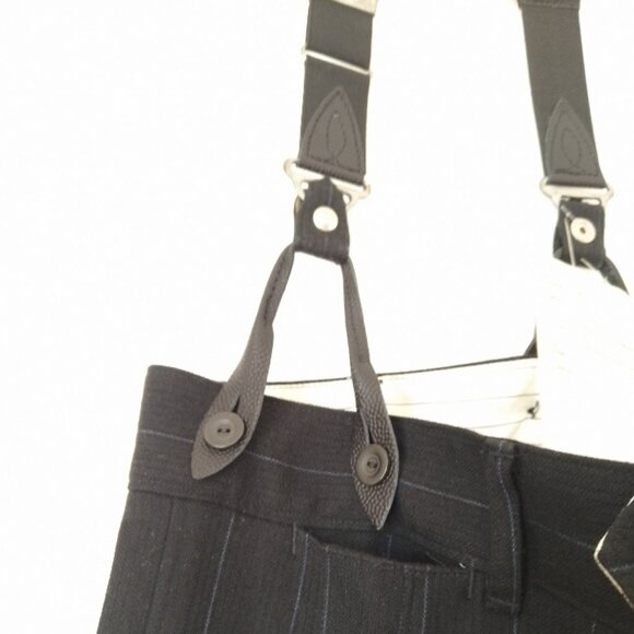 ๐ Exclusive Jean Paul Gaultier Trousers (1992) | Wool, Nylon & Wolle | New With - Picture 15 of 16